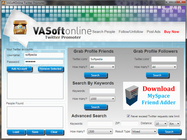 VASoftOnline Twitter Promoter Crack With Activation Code Latest 2024