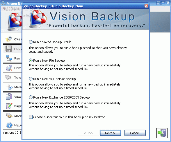 Vision Backup Pro Crack + Keygen Updated