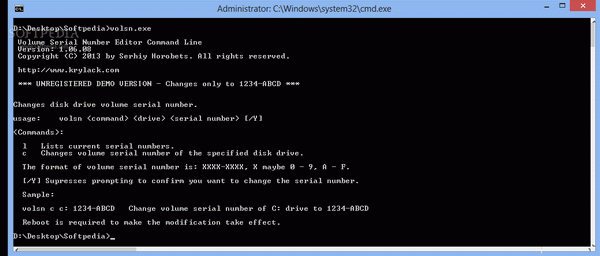 Volume Serial Number Editor Command Line Crack With Serial Number 2024