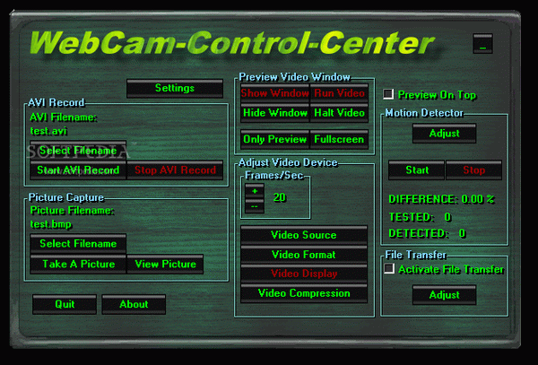 WebCam Control Center Crack With Serial Key Latest 2023