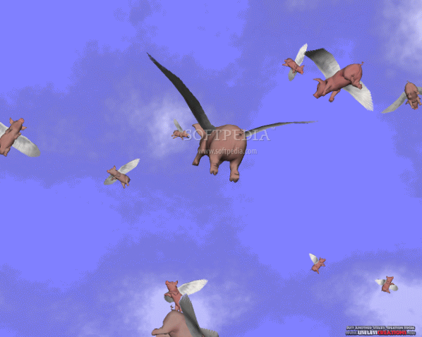 When Pigs Fly! 3D Screensaver Crack With License Key Latest 2023