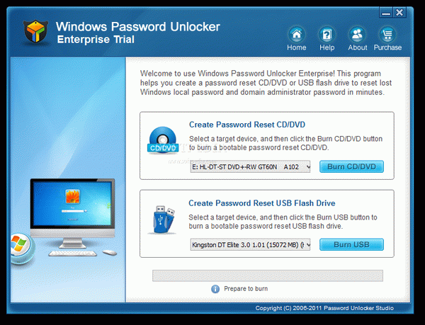 Windows Password Unlocker Enterprise Crack + Serial Number Updated