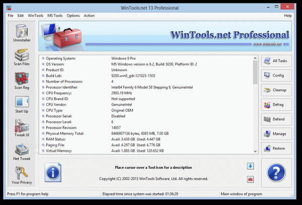 WinTools.net Professional Crack With Activation Code