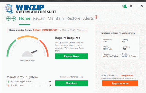 WinZip System Utilities Suite Crack With Activation Code