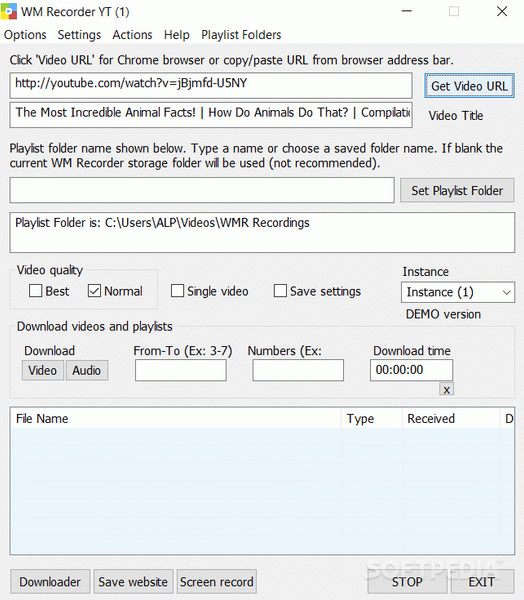 WM Recorder YT Crack + License Key Download 2024