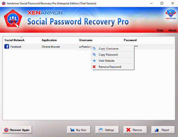 XenArmor Social Password Recovery Pro Crack + License Key (Updated)