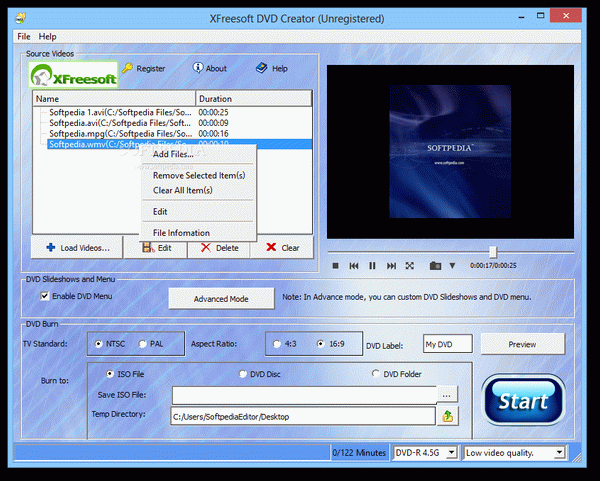 XFreesoft DVD Creator Crack + Activator