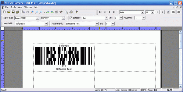XFS 2D Barcode Crack With Activator Latest