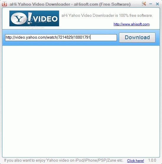ahi Yahoo Video Downloader Crack Plus Keygen