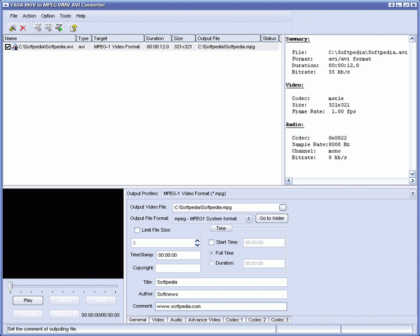 YASA MOV to MPEG WMV AVI Converter Crack + Serial Key Download 2024