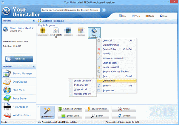 Your Uninstaller! PRO Crack With Serial Number Latest