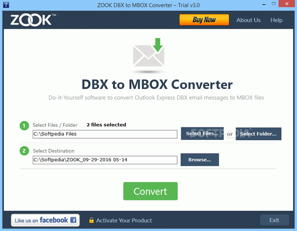 ZOOK DBX to MBOX Converter Crack With Activator 2024