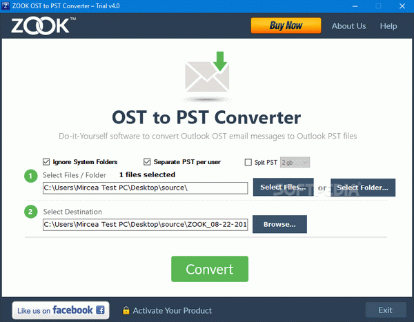 ZOOK OST to PST Converter Crack + Serial Key (Updated)